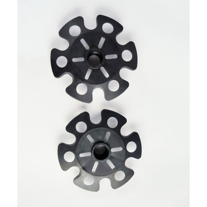 Кільця для трекінгових палиць Moltis Сніжинка 10 СМ, пара