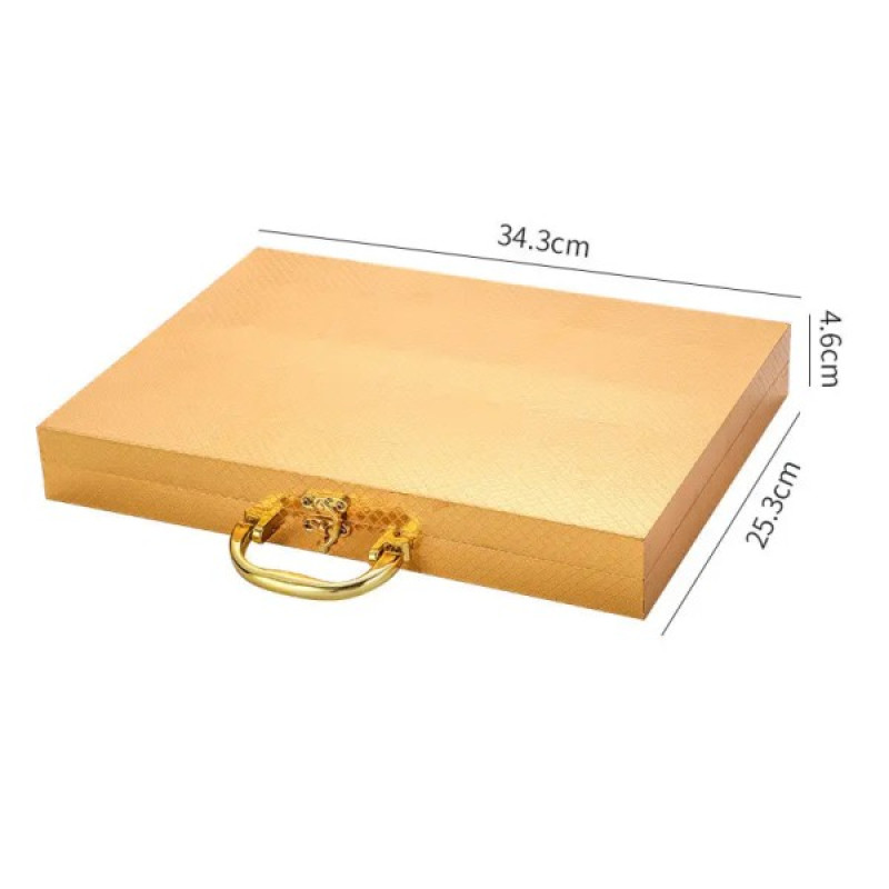 Набір столових приборів Moltis 24 предмети, Чорний, у подарунковому кейсі