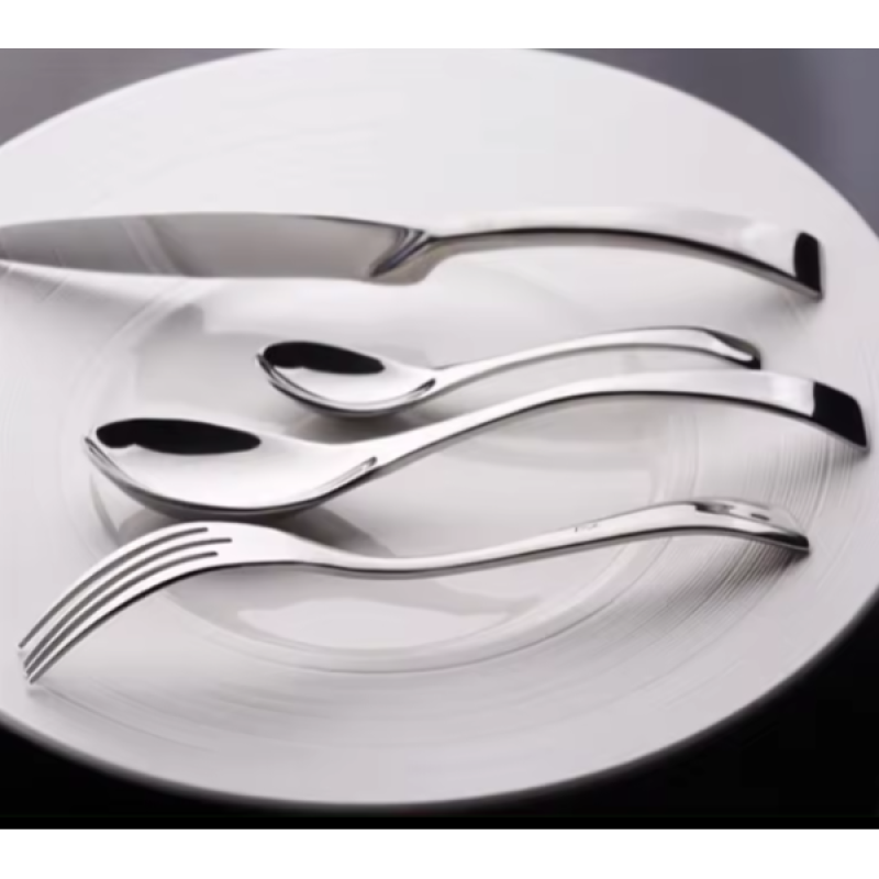 Набір столових приборів Moltis подарунковий 4 предмети, Сталь, Срібні