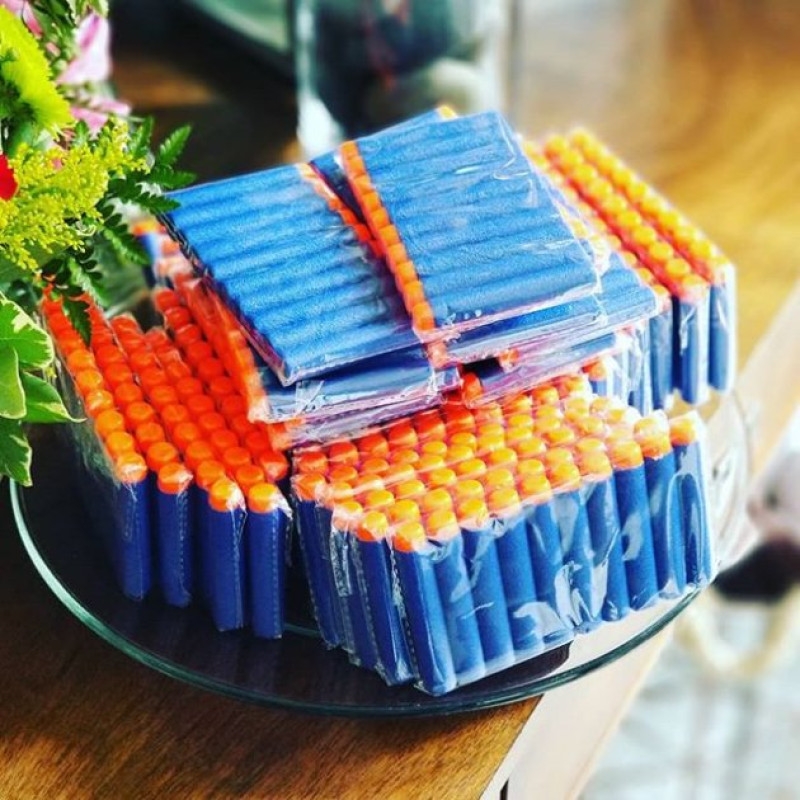 Патрони (стріли) для Бластер Hasbro NERF (Хасбро Нерф) Сині 50 шт. (DT-110144)