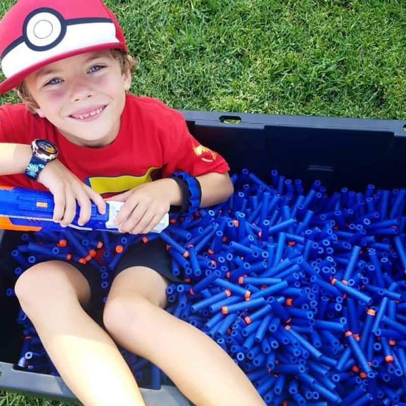 Патрони (стріли) для Бластер Hasbro NERF (Хасбро Нерф) Сині 50 шт. (DT-110144)