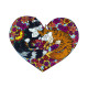 Пазл дерев'яний Котяче Серце. 16187 A4