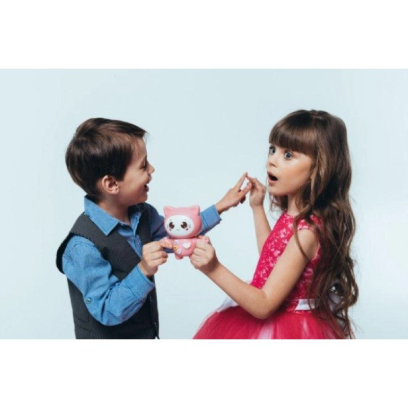 Інтеракивна музична іграшка Кошеня Link link Cat Karakuli Baby, Smart Baby (709E pink)