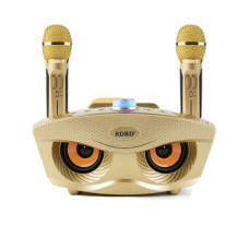 Система Караоке SDRD безпровідна, на два мікрофона SD-306 з ABS пластика і алюмінію Gold