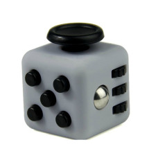 Кубик-антистрес Fidget Cube з пластику Gray, колір — сірий.