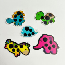 Комплект Термометр – наклейка на лоб 5 шт. Uni_6-10 для безперервного вимірювання температури