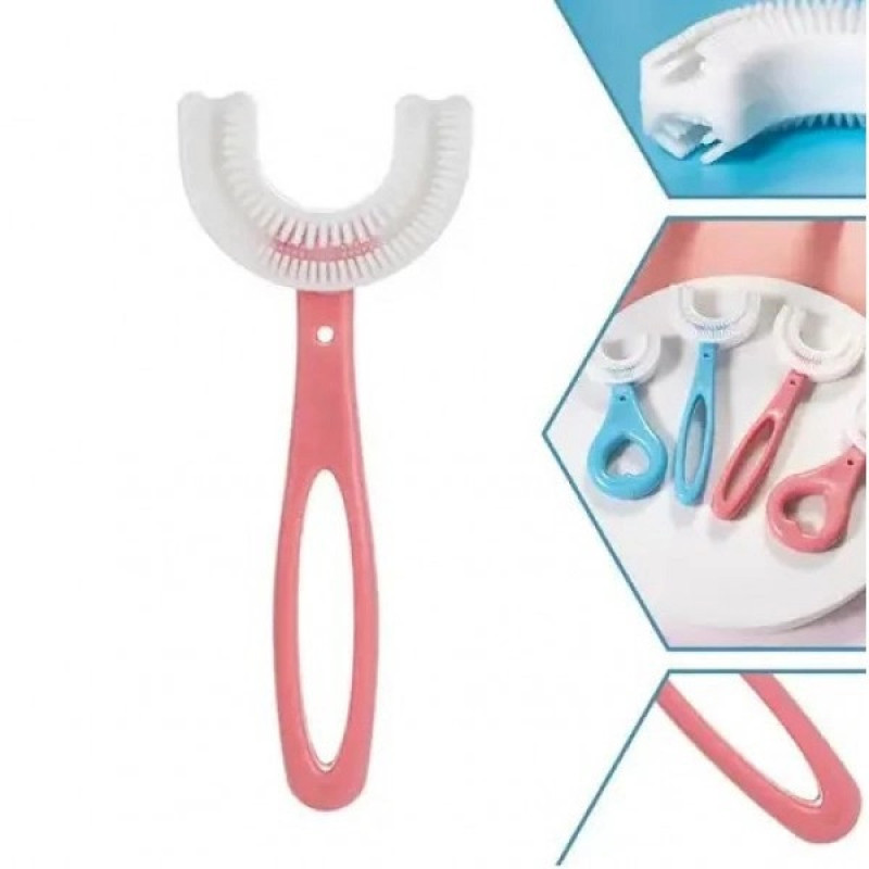 Дитяча силіконова зубна щітка Soft 360 для дітей віком від 6 до 12 років