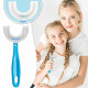 Дитяча силіконова зубна щітка Soft 360 для дітей від 6 до 12 років U-подібна