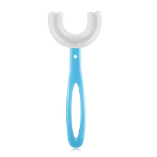 Дитяча силіконова зубна щітка Soft 360 для дітей від 6 до 12 років U-подібна